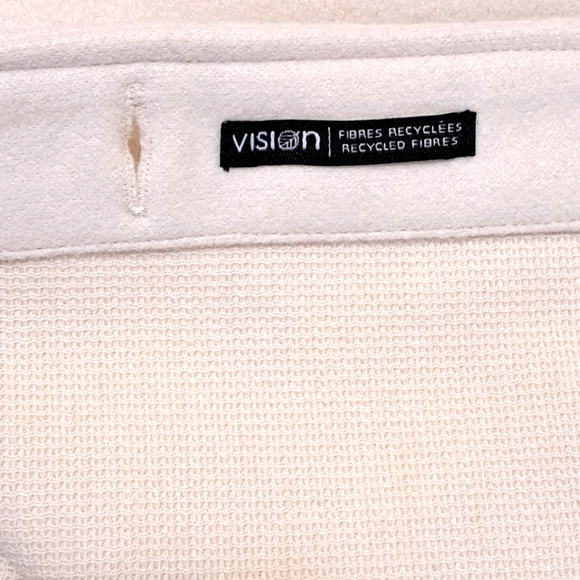 Simons | Le 31 Mens Shirt Jacket Size Medium Overshirt Cream Buton Front New! - Picture 10 of 14